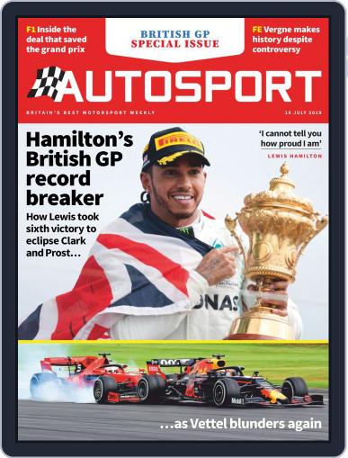 Autosport July 18th, 2019 Digital Back Issue Cover