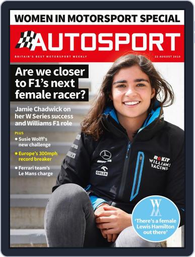 Autosport August 22nd, 2019 Digital Back Issue Cover