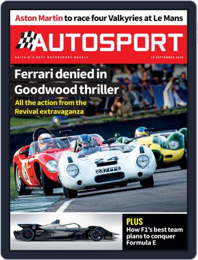 Autosport September 19th, 2019 Digital Back Issue Cover