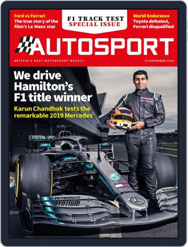 Autosport November 14th, 2019 Digital Back Issue Cover