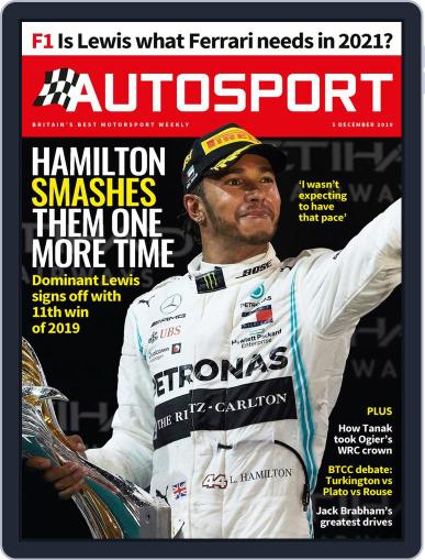 Autosport December 5th, 2019 Digital Back Issue Cover