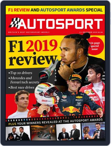 Autosport December 12th, 2019 Digital Back Issue Cover