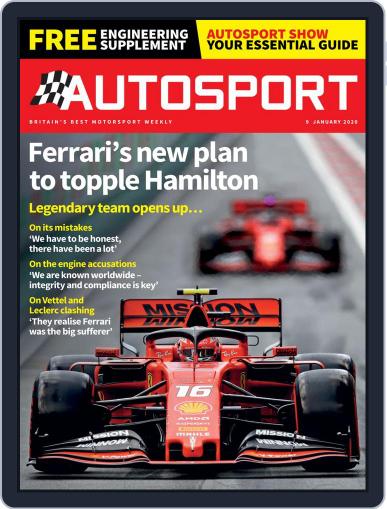 Autosport January 9th, 2020 Digital Back Issue Cover