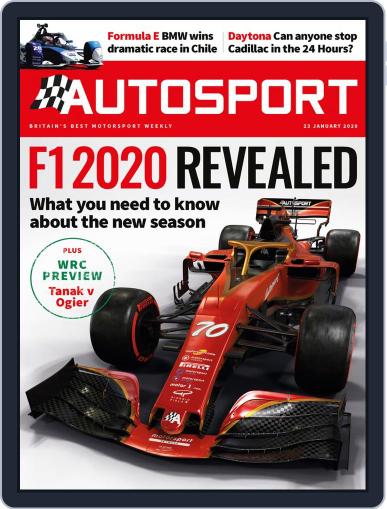 Autosport January 23rd, 2020 Digital Back Issue Cover