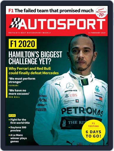 Autosport February 13th, 2020 Digital Back Issue Cover