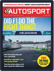 Autosport (Digital) Subscription March 19th, 2020 Issue