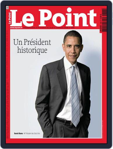 Le Point November 5th, 2008 Digital Back Issue Cover