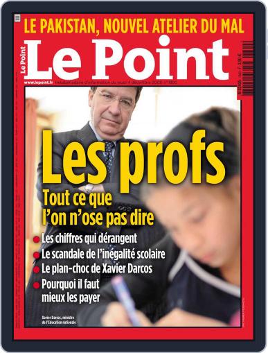 Le Point December 3rd, 2008 Digital Back Issue Cover