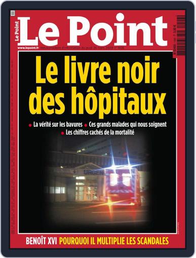 Le Point March 25th, 2009 Digital Back Issue Cover