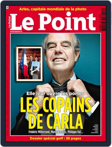 Le Point July 1st, 2009 Digital Back Issue Cover