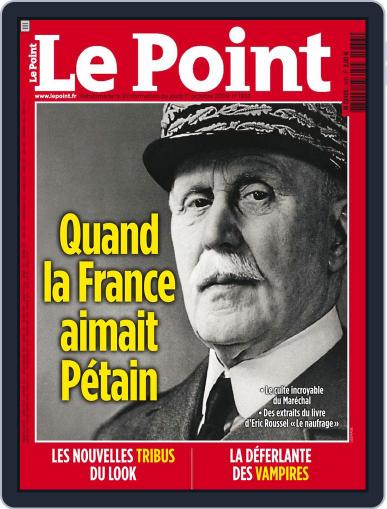 Le Point September 30th, 2009 Digital Back Issue Cover