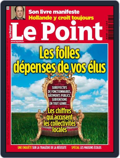 Le Point October 28th, 2009 Digital Back Issue Cover