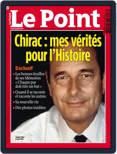 Le Point November 3rd, 2009 Digital Back Issue Cover