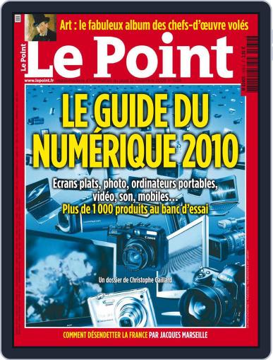 Le Point November 11th, 2009 Digital Back Issue Cover
