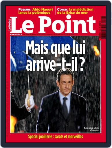 Le Point November 18th, 2009 Digital Back Issue Cover