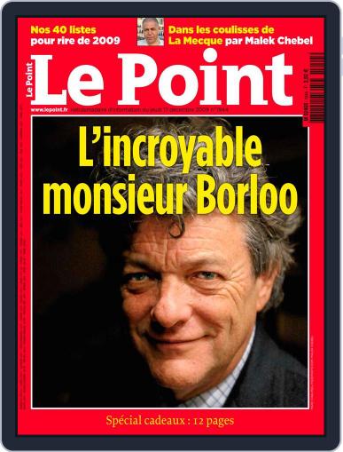 Le Point December 16th, 2009 Digital Back Issue Cover