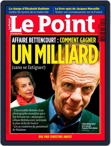 Le Point February 4th, 2010 Digital Back Issue Cover