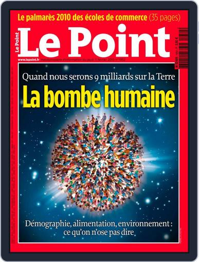 Le Point February 10th, 2010 Digital Back Issue Cover