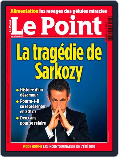Le Point March 24th, 2010 Digital Back Issue Cover