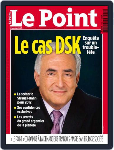 Le Point March 31st, 2010 Digital Back Issue Cover