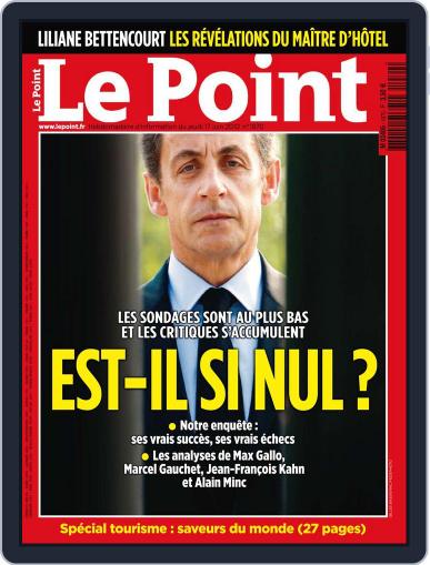 Le Point June 16th, 2010 Digital Back Issue Cover