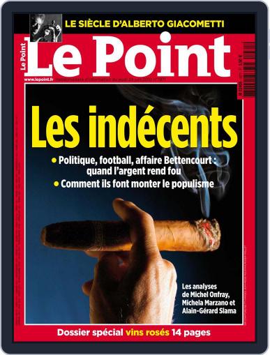 Le Point June 23rd, 2010 Digital Back Issue Cover