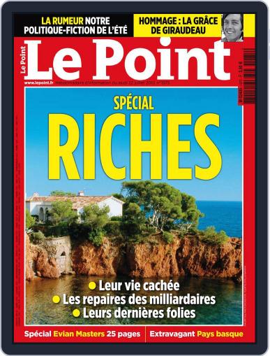 Le Point July 21st, 2010 Digital Back Issue Cover
