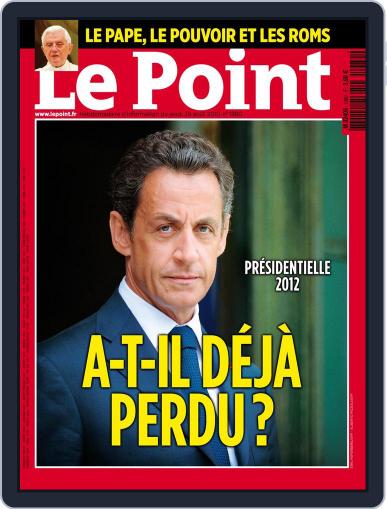 Le Point September 1st, 2010 Digital Back Issue Cover