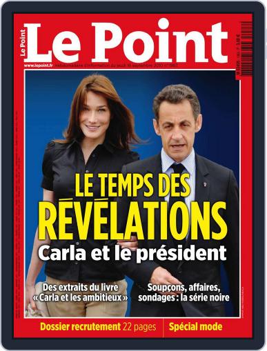 Le Point September 15th, 2010 Digital Back Issue Cover