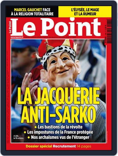 Le Point October 20th, 2010 Digital Back Issue Cover