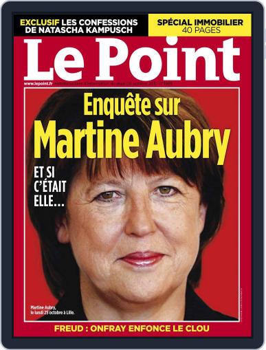 Le Point October 28th, 2010 Digital Back Issue Cover