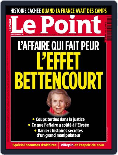 Le Point November 3rd, 2010 Digital Back Issue Cover