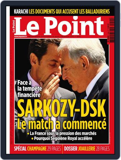 Le Point December 1st, 2010 Digital Back Issue Cover