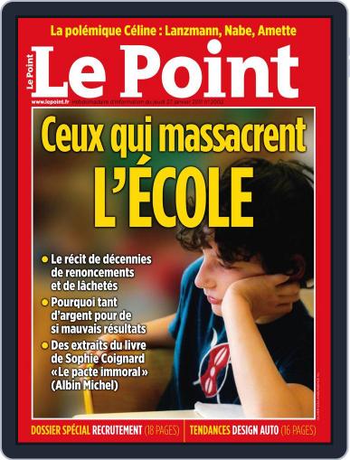 Le Point January 26th, 2011 Digital Back Issue Cover