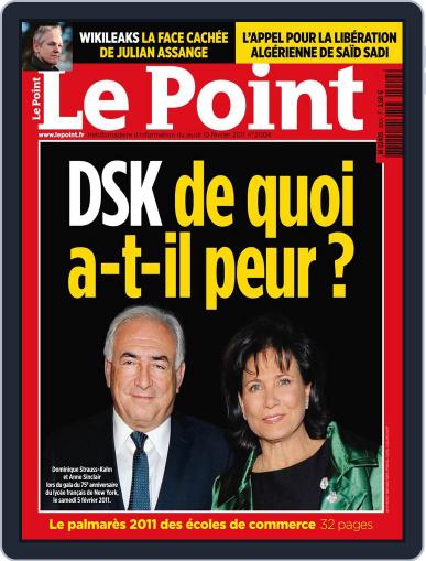 Le Point February 9th, 2011 Digital Back Issue Cover