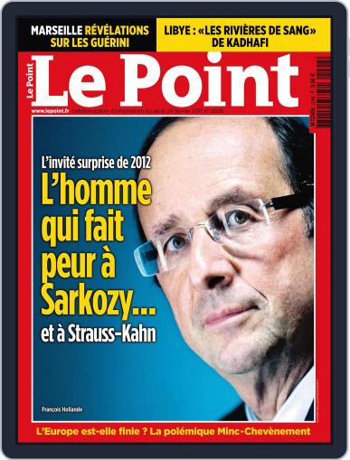 Le Point February 23rd, 2011 Digital Back Issue Cover