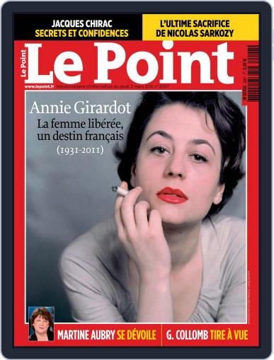 Le Point March 11th, 2011 Digital Back Issue Cover