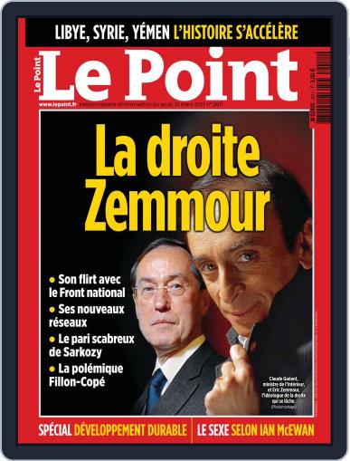 Le Point March 30th, 2011 Digital Back Issue Cover