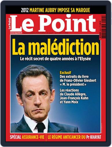 Le Point April 7th, 2011 Digital Back Issue Cover