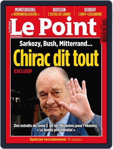 Le Point June 8th, 2011 Digital Back Issue Cover