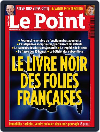 Le Point October 12th, 2011 Digital Back Issue Cover