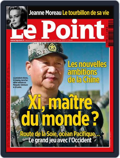 Le Point August 3rd, 2017 Digital Back Issue Cover