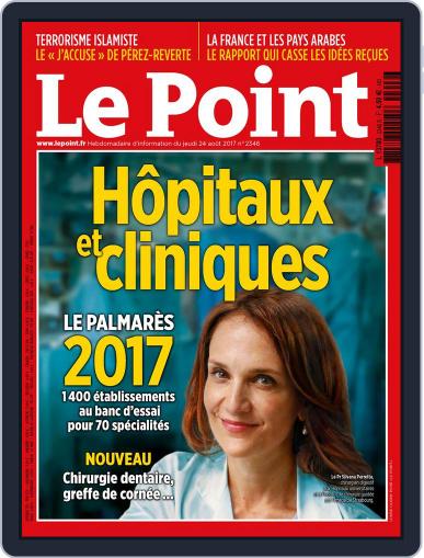 Le Point August 24th, 2017 Digital Back Issue Cover
