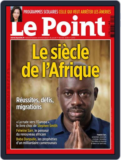 Le Point February 1st, 2018 Digital Back Issue Cover