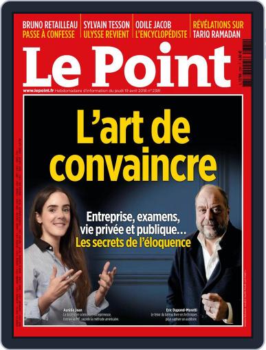 Le Point April 19th, 2018 Digital Back Issue Cover