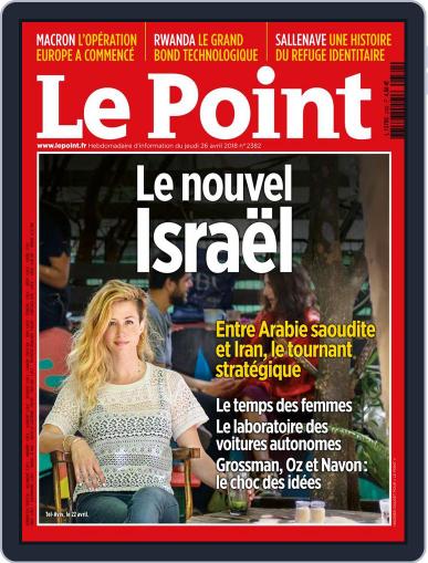 Le Point April 26th, 2018 Digital Back Issue Cover