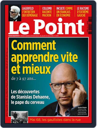 Le Point May 10th, 2018 Digital Back Issue Cover