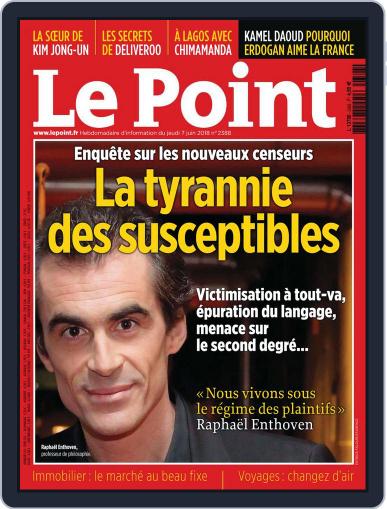 Le Point June 7th, 2018 Digital Back Issue Cover
