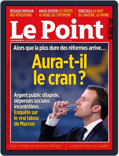 Le Point June 14th, 2018 Digital Back Issue Cover