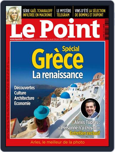 Le Point June 28th, 2018 Digital Back Issue Cover